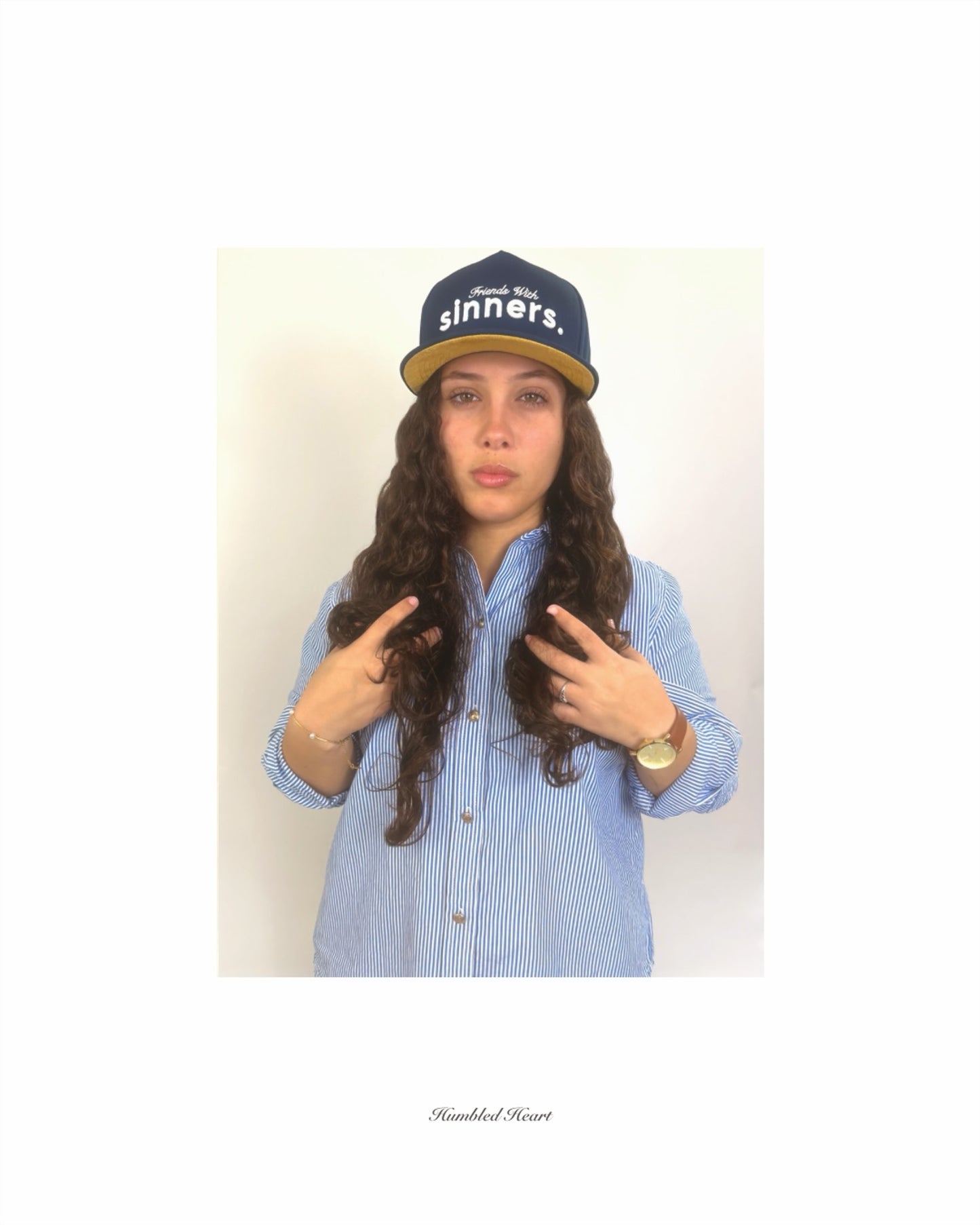 Friends With Sinners – Navy & Gold Edition